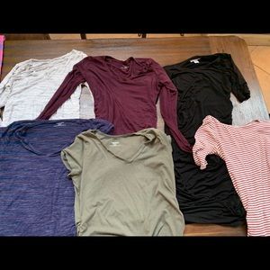 Maternity shirts and dress size medium